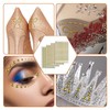 4 Sheets Self Adhesive Pearl Stickers Flat Back – Bling