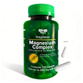 5H8 Nutrition Magnesium Complex  120 Cpsulas  Mezcla de Magnesio para Bienestar Diario                                                                
