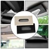 Oiieco 2 Pcs Car Tissue Holder, Premium PU Leather Sun