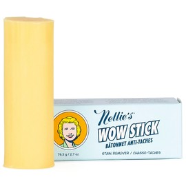 Nellie's Wow Stick - Stain Remover for Fabrics & Clothes - Cleans Grass, Makeup, Wine, Grease, Coffee, Blood for Laundry - Plant-Based (2.7 oz)