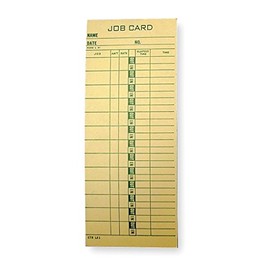 Job Cost Time Card,PK1000