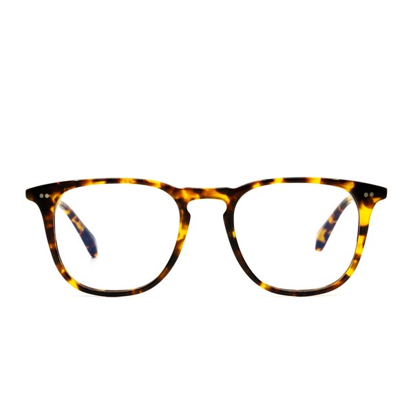 DIFF Eyewear - Maxwell - Gafas de bloqueo de luz azul UV400 para mujer, color ámbar y transparente
