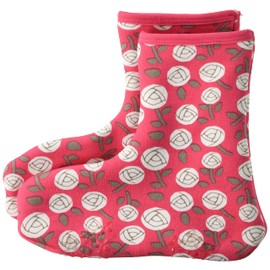 Maruwa Boeki Pokapoka Sox, Ankle, Nordic Rose, Pink, Size: Approx. W25, D3, H16, 2003947-08