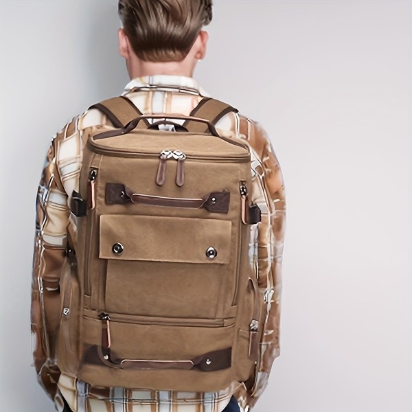 Laptop Backpack for Men 15.6-inch Travel- Satchel Purse Computer Case