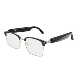 AI Smart Glasses Bluetooth Audio Glasses Polarized Sunglasses Translation Glasses Blue Light Glasses for Men Women, Color-Changing UV Protection, Music/Calling/Voice Assistant/Remote Photography