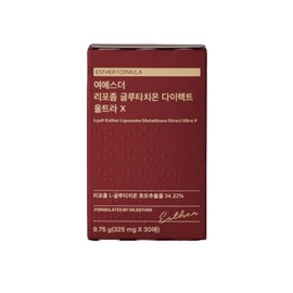 Esther Formula Yeo Esther Liposome Glutathione Direct Ultra / 에스더포뮬러 여에스더 리포좀 글루타치온 다이렉트 울트라X 325mg×30매 4개 노화방지 4개