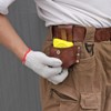TOURBON Large Size Leather Tape Measure Holder Tool Holster for