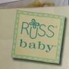 Russ Berrie Baby Precious Keepsakes Baby's First Bootie Silverplated Unisex