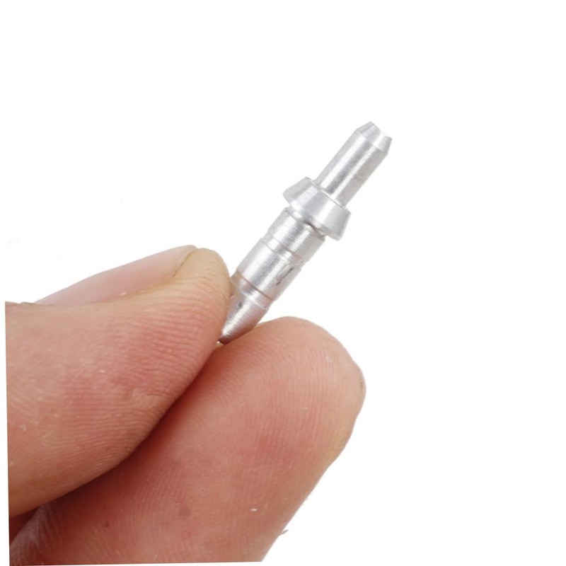 Sosoport 40pcs Nock Accessories Aluminum Tails Shafts 4.2mm Inner Diameter