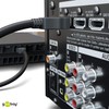 Wentronic 51818-GB 1m HDMI+ A-Plug to HDMI+ A-Plug High Speed