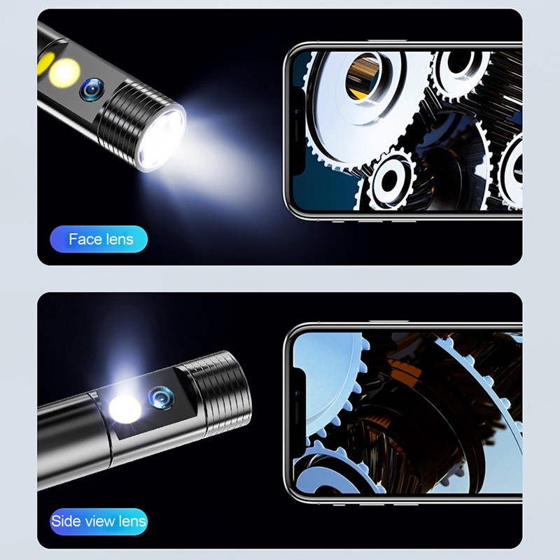 Industrial Endoscope Wifi HD Waterproof Bendable Inspection Borescope for Tube