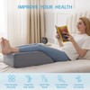 MEGCXIT Leg Pillow Elevation Blood Circulation, Leg Wedge for Elevation