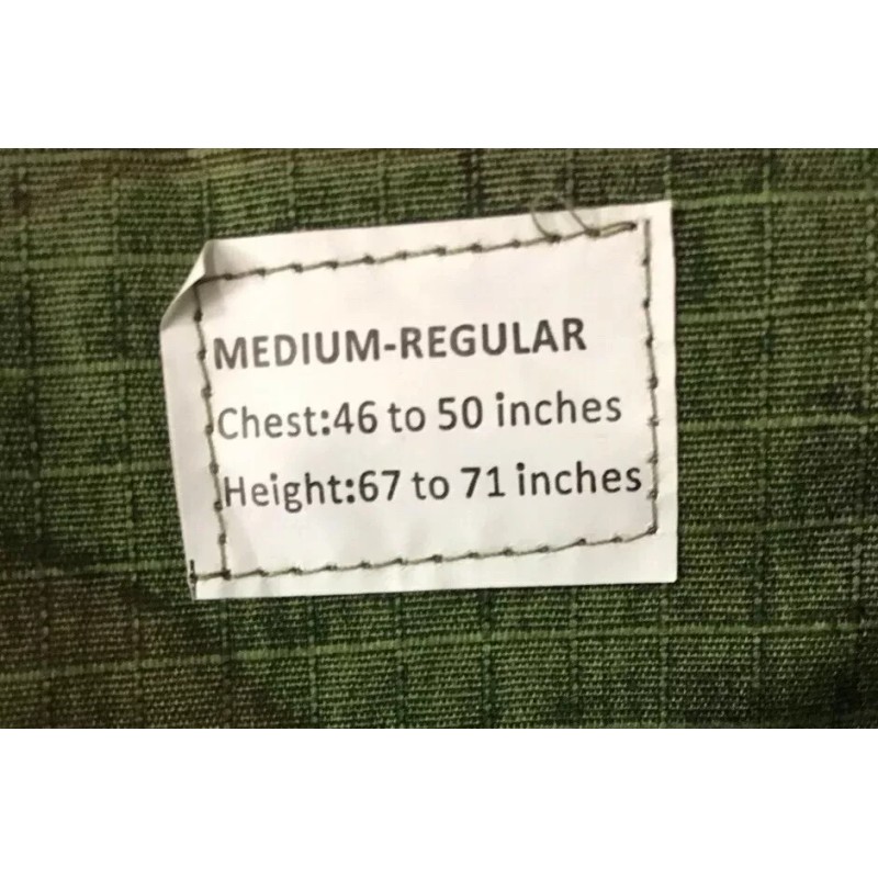 (Medium) Vietnam ERDL Camouflage Uniform Set (Reproduction)