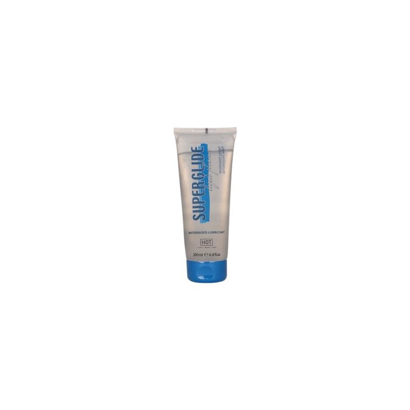 Hot Water-Based Super Glide Liquid Pleasure Lubricant, 200 ml