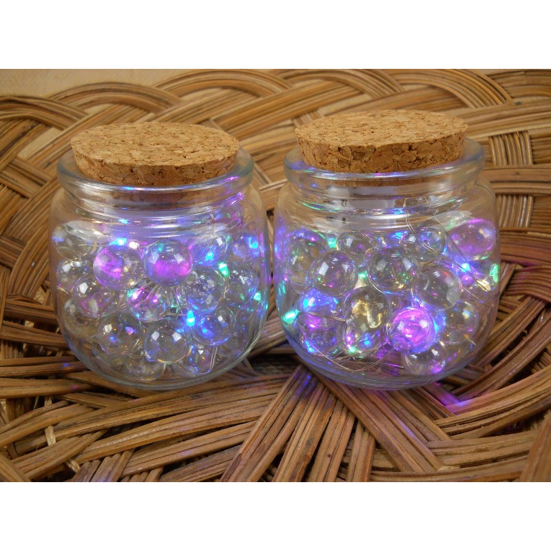 Decor LED Rope Nightlight Mystical Fairy Jar with Cork Lid