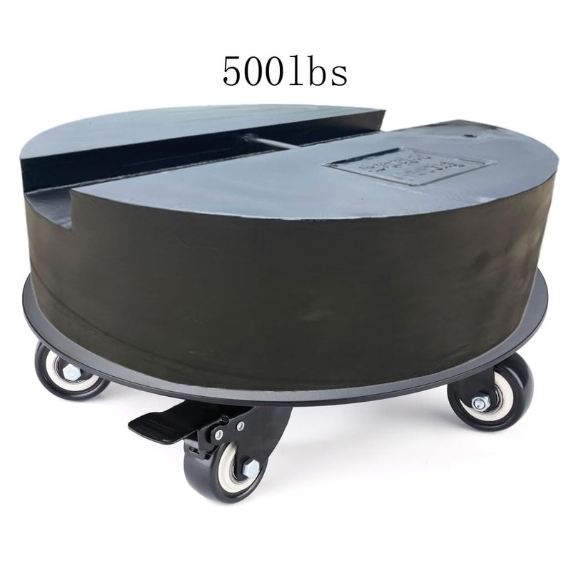 YUjieSTC Plant Stand with Wheels,3.0mm Thick Aluminum Alloy Plant Caddy