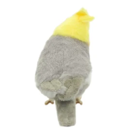 Yoshitoku 180097 Kotorine Cockatiel Plush Toy Gray