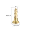 sourcing map Pack of 50 Wood Screws M4 x 16