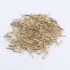OMOTOOL Round Head Pins Nails (Pack of 300), Brass-Plated Nails