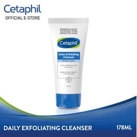 Cetaphil ​Cetaphil Daily Exfoliating Cleanser 178ML For Sensitive, Dry, Oily, Combination Skin