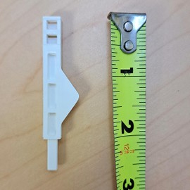 5pc Shutter Joiners. Fit Hunter Douglas Clearview Shutter, Eclipse Shutter (3.5" Joiner)