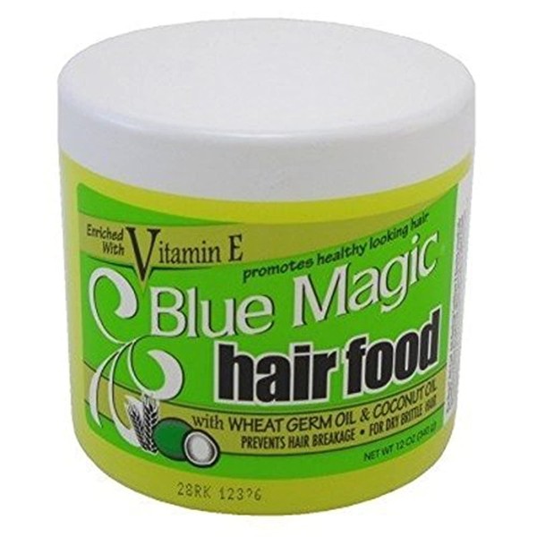 Blue Magic Hair Food BLMHFOO, Coconut, 12 Ounce
