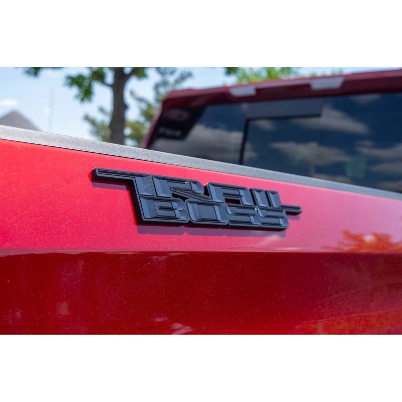 speedzone 3 x Matte Black 2000-2024 Silverado Z71 Trailboss Emblem