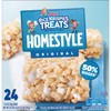 Rice Krispies Treats Homestyle Marshmallow Snack Bars, Kids Snacks, Lunch