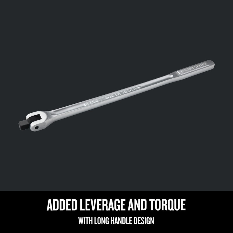 CRAFTSMAN 1/2 Inch Drive 18 Inch Flex Handle Breaker Bar