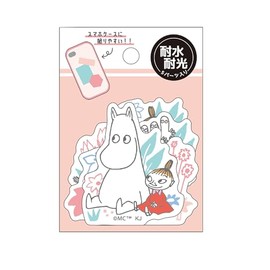 Kamio Japan Moomin Seal 218144 Hide and Seek Mini Deco Collage Sticker