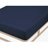 biberna 0077144 Fine Jersey Fitted Sheet (Mattress Height Max. 22