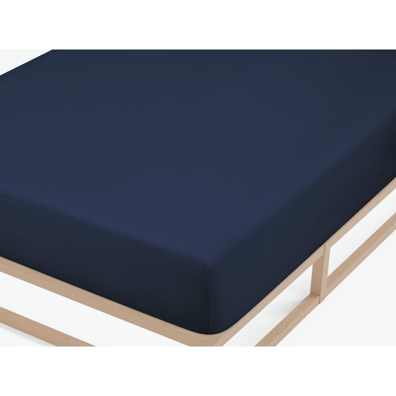 biberna 0077144 Fine Jersey Fitted Sheet (Mattress Height Max. 22