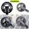 Stone 110bcd Double Circle Chainring for Shimano 105 R7100 UT