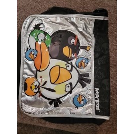 Animations Angry Birds Book Bag With Shoulder Strap. Approximately 14" X 13"
