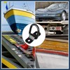 INFINAUTO 4pcs D Ring Tie Down Anchor 1/4" Diameter for