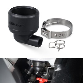 NICECNC Black Angle Piece Oil Tank Compatible with KTM 150 250 300 EXC XCW 2024-2025,Compatible with Husqvarna 150 250 300 TE 2024-2025,Compatible with GasGas EC 250 300 2024-2025