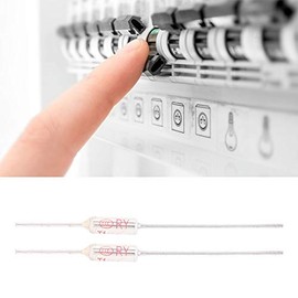 10 Piezas Fusible Térmico de Protección Térmica 250V 10A con Carcasa de Metal para Motores Transformadores Eléctricos Electrodomésticos y Aplicaciones Industriales(216 ℃)