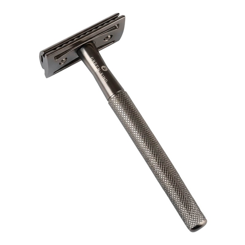 Green + Kind Reusable Safety Razor, Lavender