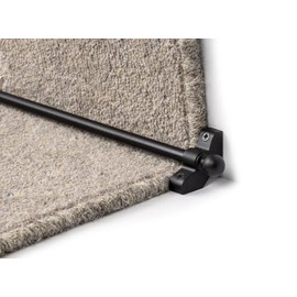 Jubilee Stair Rod Collection - Add a timeless beauty to your staircase (Black, 35 Inch)