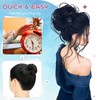 FeidyLong Messy Bun Hair Piece Tousled Updo Hair Buns Extension