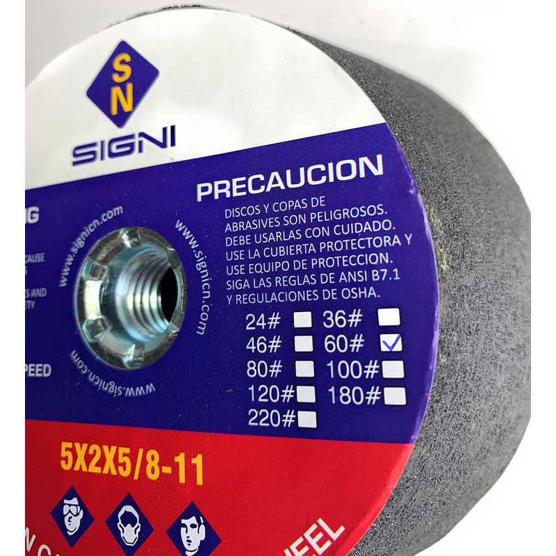 Flaring Cup Grinding Stone with Arbor Thread for Grinding Granite