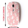 2.4G Wireless Mouse with Cute Pattern Design for All Laptops