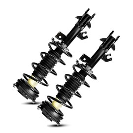 VibeUp Quick Front Struts for Nissan Versa 2007 2008 2009 2010 2011 2012 Front Shocks Quick Struts Complete Assembly with Coil Spring Set of 2 4SAA674, Replace 172351 172352
