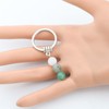 BEKECH Healing Crystal Keychain for New Beginnings Women Calming Anxiety