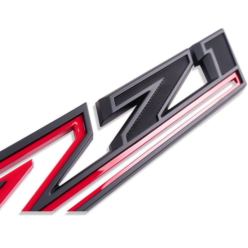 2PCS 2019-2021 OEM Nameplate Z71 Emblem Badges for Silverado Decal