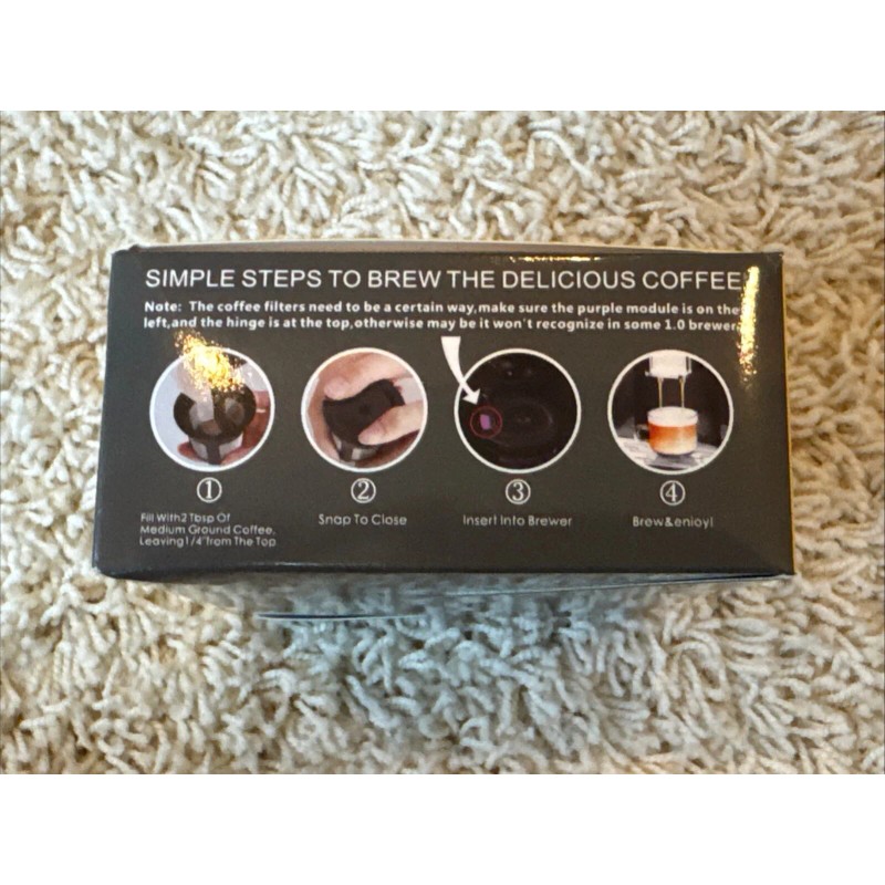 MaxRona refillable Keurig coffee filters, 4-pack