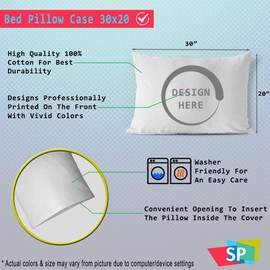 Style In Print Pillow Case Hunting Dog with Red Collar Pets Animals Vintage Vintage Polyester Home Decor Bed Pillow Covers Design Only 30x20 Inches