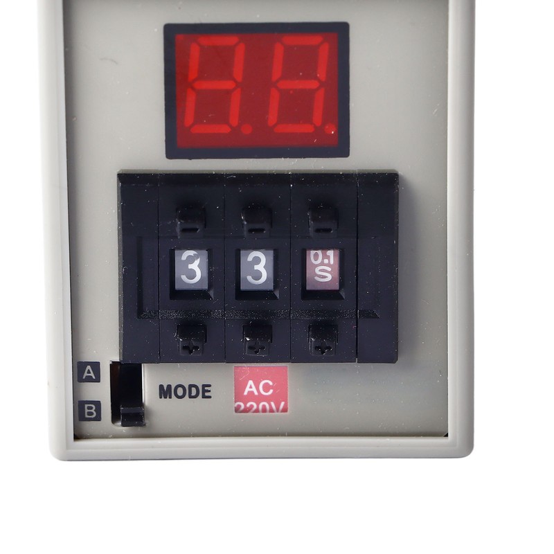 Delay Timer Relay Digital Display Stable Easy Controlled Delay Relay
