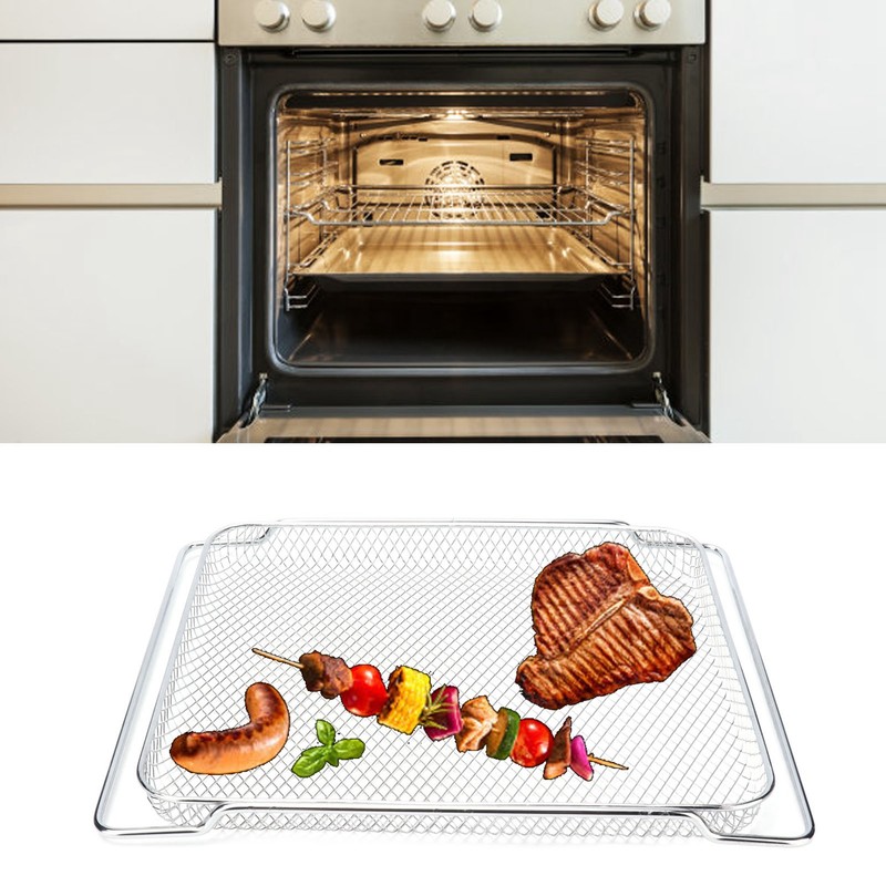Oven Rack Safe Stainless Steel Multi Functional Grilled Net for