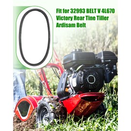 32993 Belt V 4L670 Fit for Earthquake Victory Rear Tine Tiller Ardisam Belt
